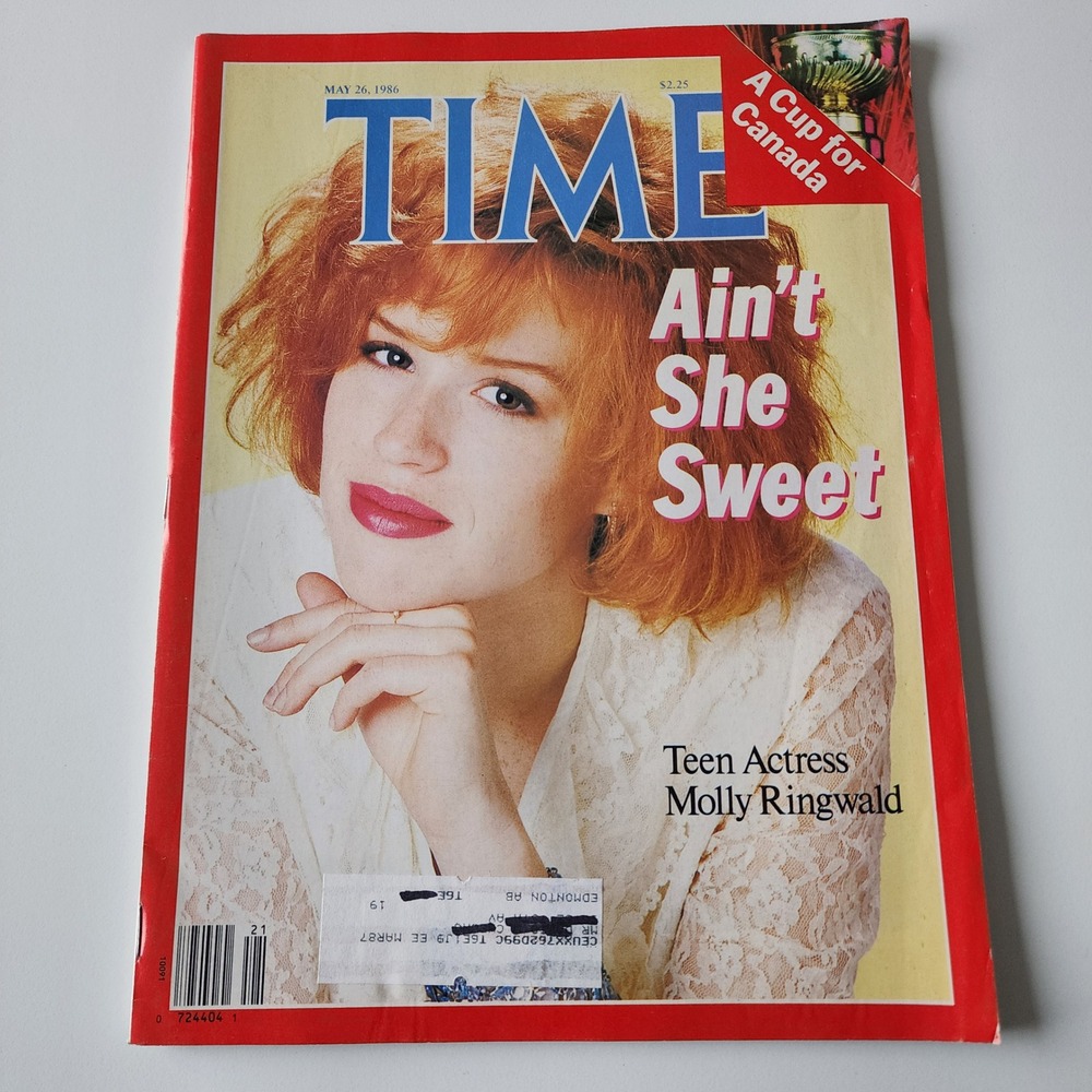 TIME Magazine May 26 1986 Molly Ringwald Vintage 80s Pop Culture‎ Collectible